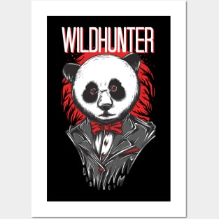 Wild Hunter Panda Posters and Art